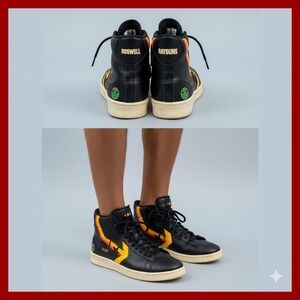 Converse Pro Leather‎ Roswell Rayguns High Top Sneakers Black Basketball Shoes